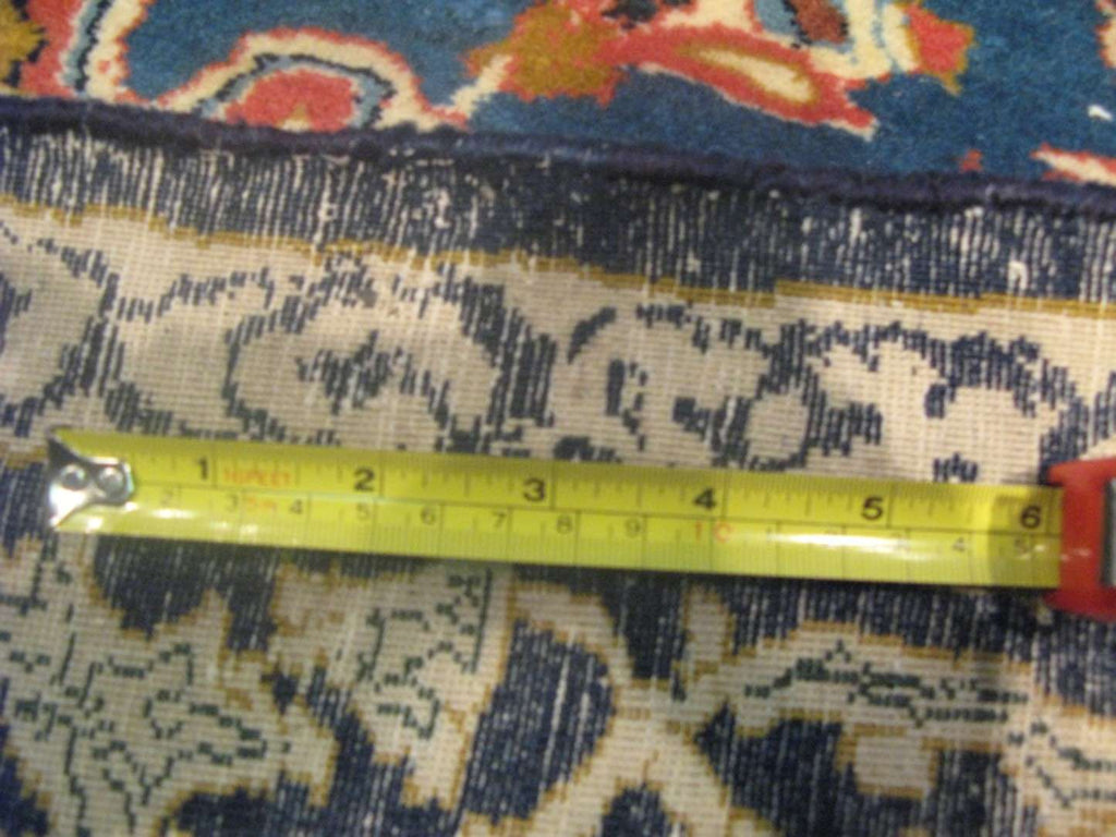 4' 8" x 8' 8" Vintage Isfahan Rug image 12