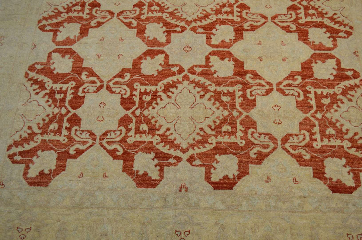 6' 2" x 9' 0" Pakistan Peshawar Rug image 9