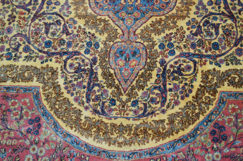 11' 8" x 15' 4" Persian Kerman Rug image 2