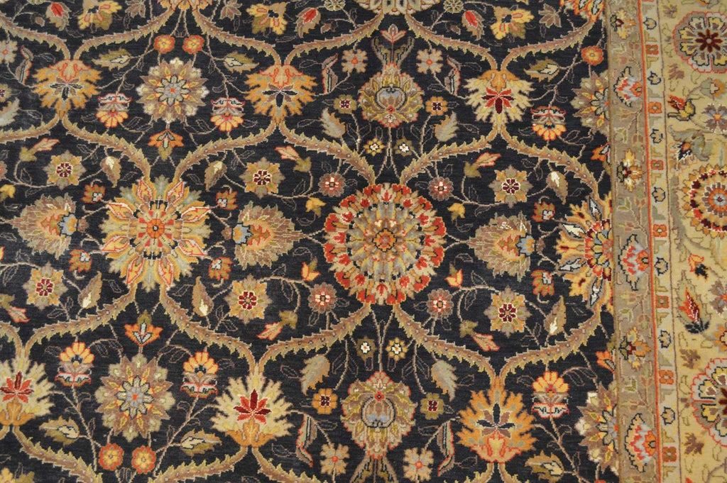 7' 7" x 9' 6" India Agra Rug image 11
