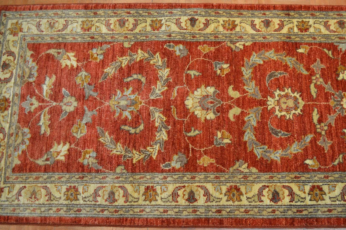 2' 7" x 9' 8" Pakistan Oushak Runner image 8
