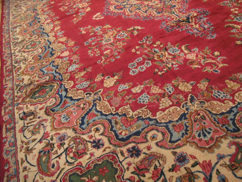 8' 3" x 11' 8" Persian Kerman Rug image 9