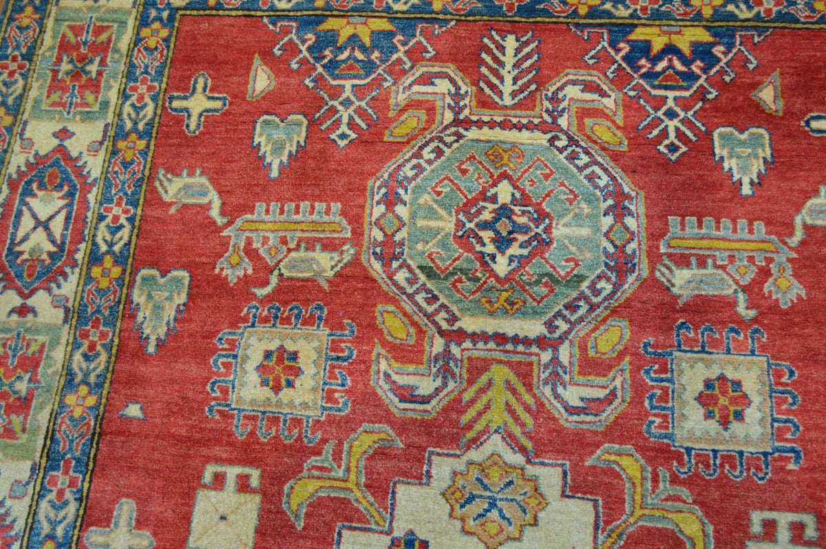 6' 6" x 9' 3" Pakistan Kazak Rug image 2