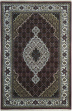 4' 0" x 6' 1" India Bijar Rug image 0