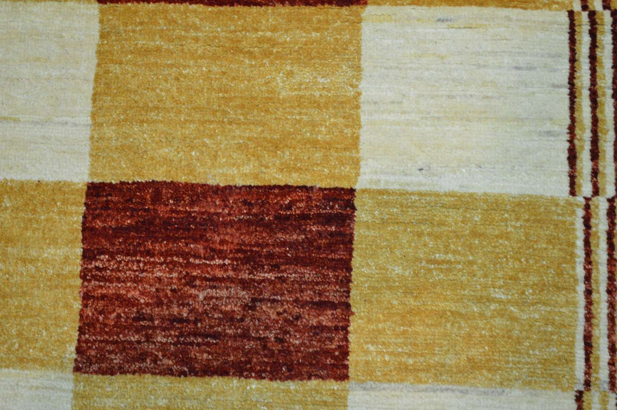 4' 1" x 4' 2" India Gabbeh Rug image 7