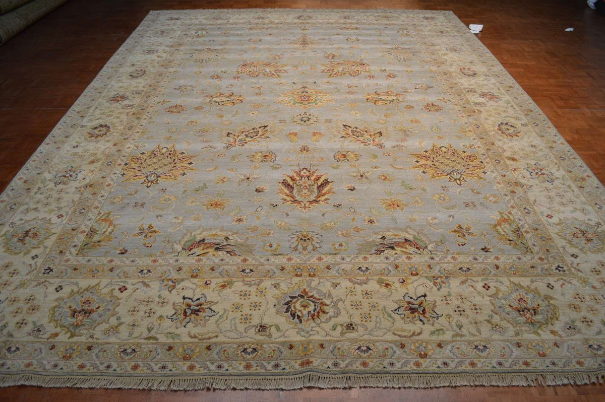 10' 1" x 14' 0" India Sultanabad Rug image 1