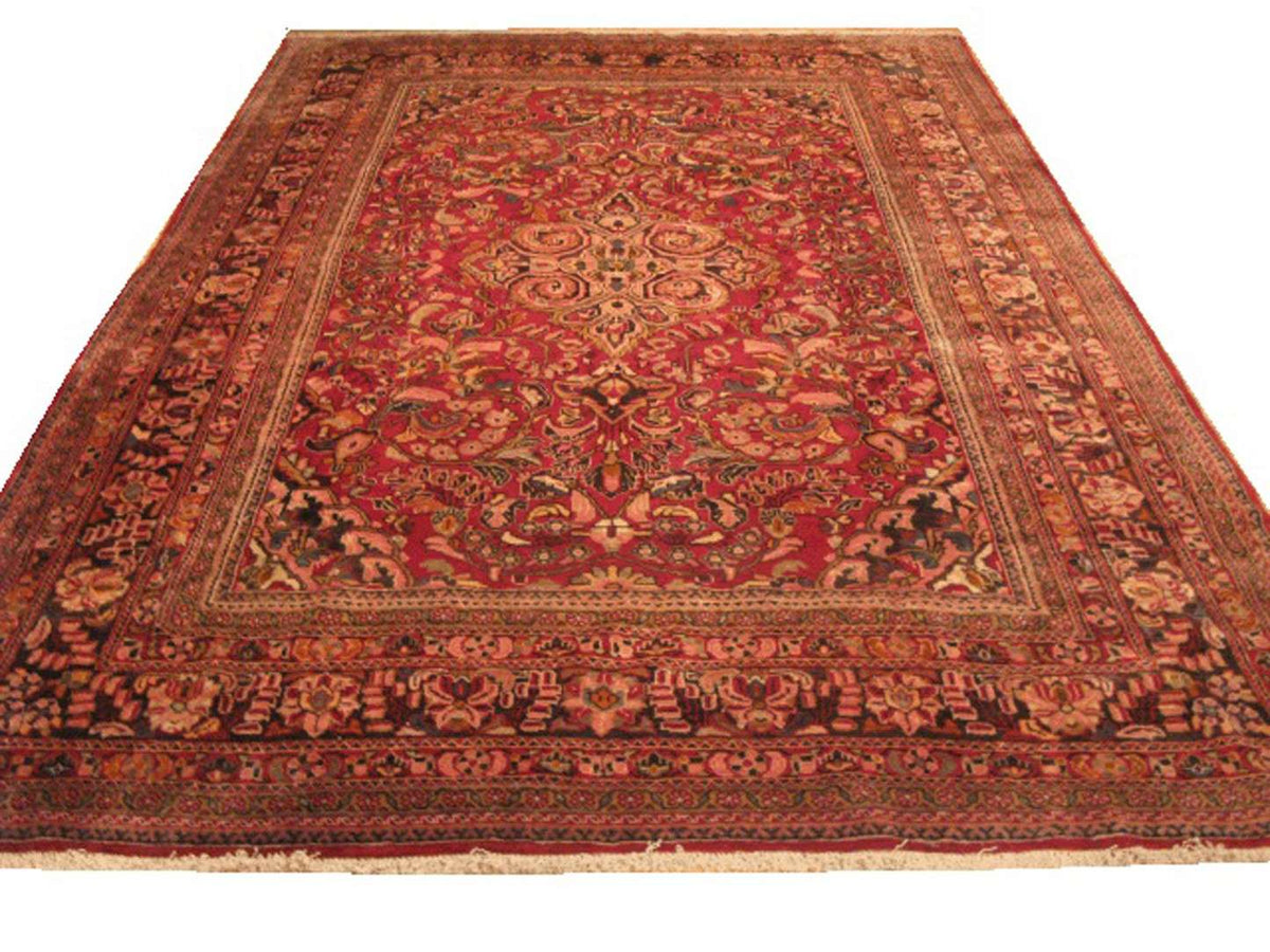 8' 2" x 11' 8" Persian Lilihan Rug image 0