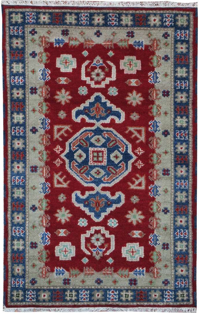3' 0" x 5' 0" India Kazak Rug image 0
