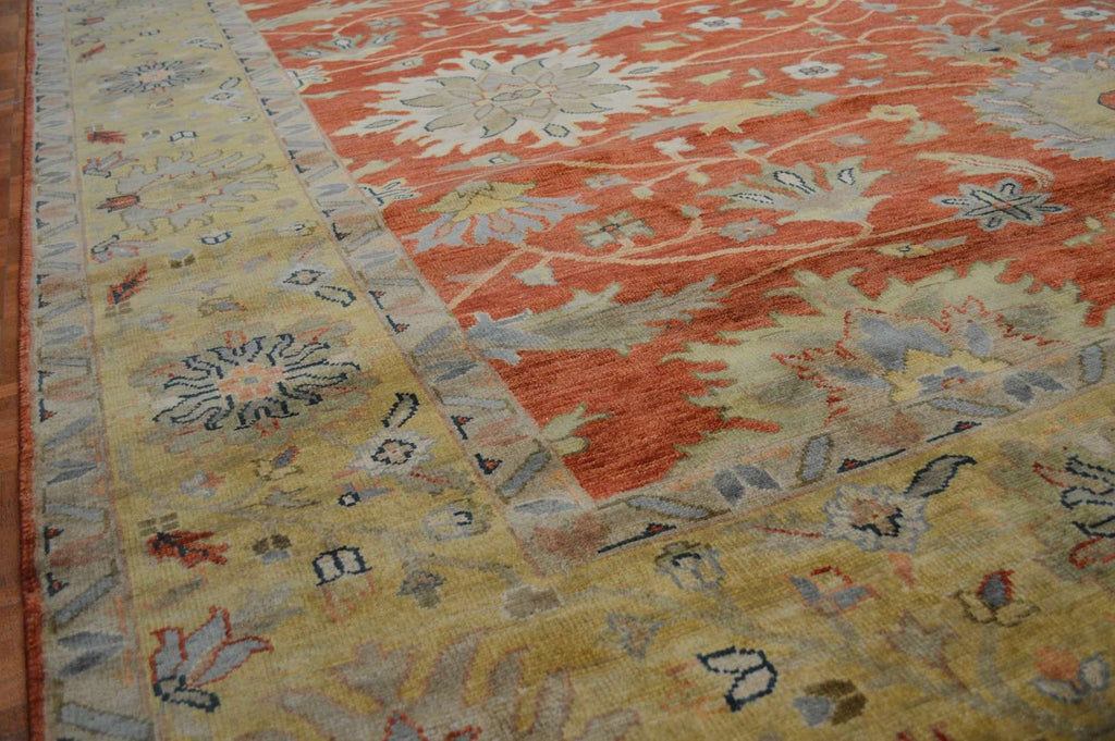 9' 0" x 11' 8" India Mahal Rug image 5