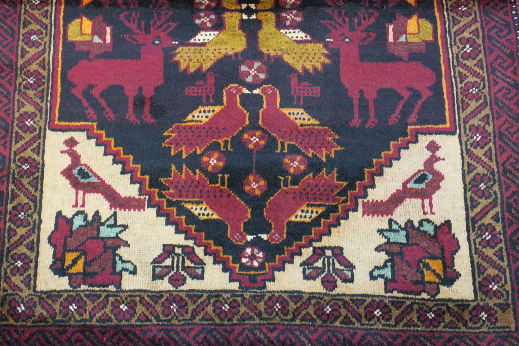 2' 2" x 3' 0" Persian Baluch Rug image 6