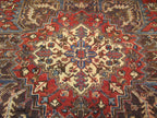 7' 9" x 10' 9" Persian Heriz Rug image 2