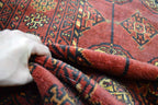 4' 0" x 6' 9" Afghanistan Belouch Rug image 11
