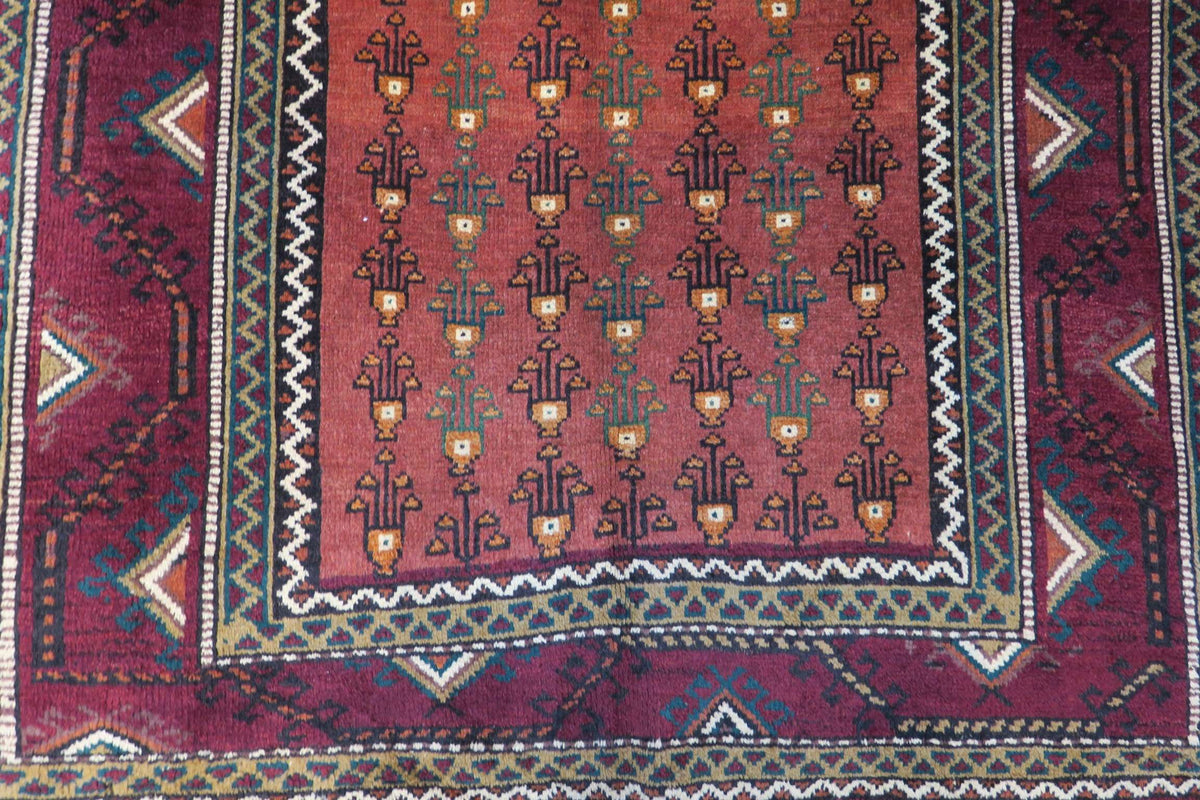 3' 7" x 9' 0" Persian Baluch Runner image 5