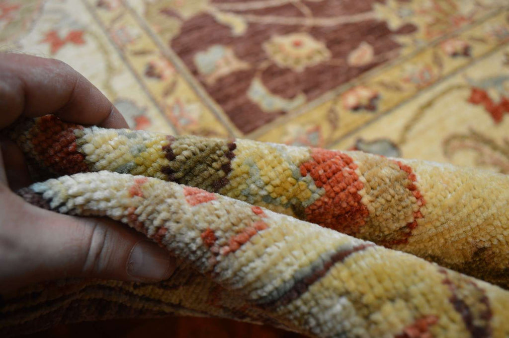 9' 0" x 11' 8" Pakistan Peshawar Rug image 11