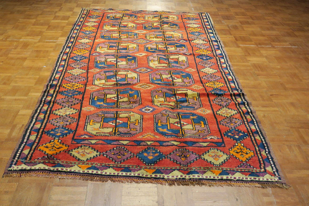 4' 3" x 8' 6" Persian Kurdi Rug image 7