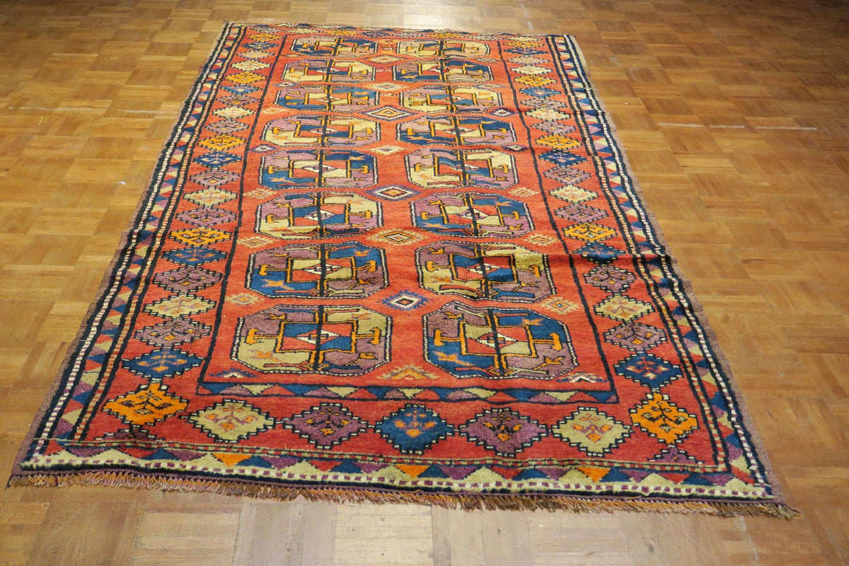 4' 3" x 8' 6" Persian Kurdi Rug image 7