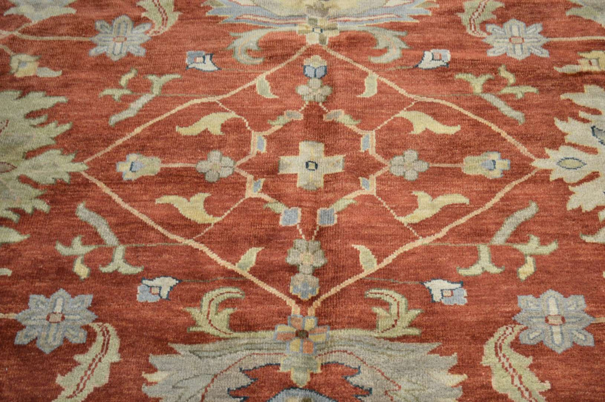 10' 0" x 13' 7" India Mahal Rug image 9