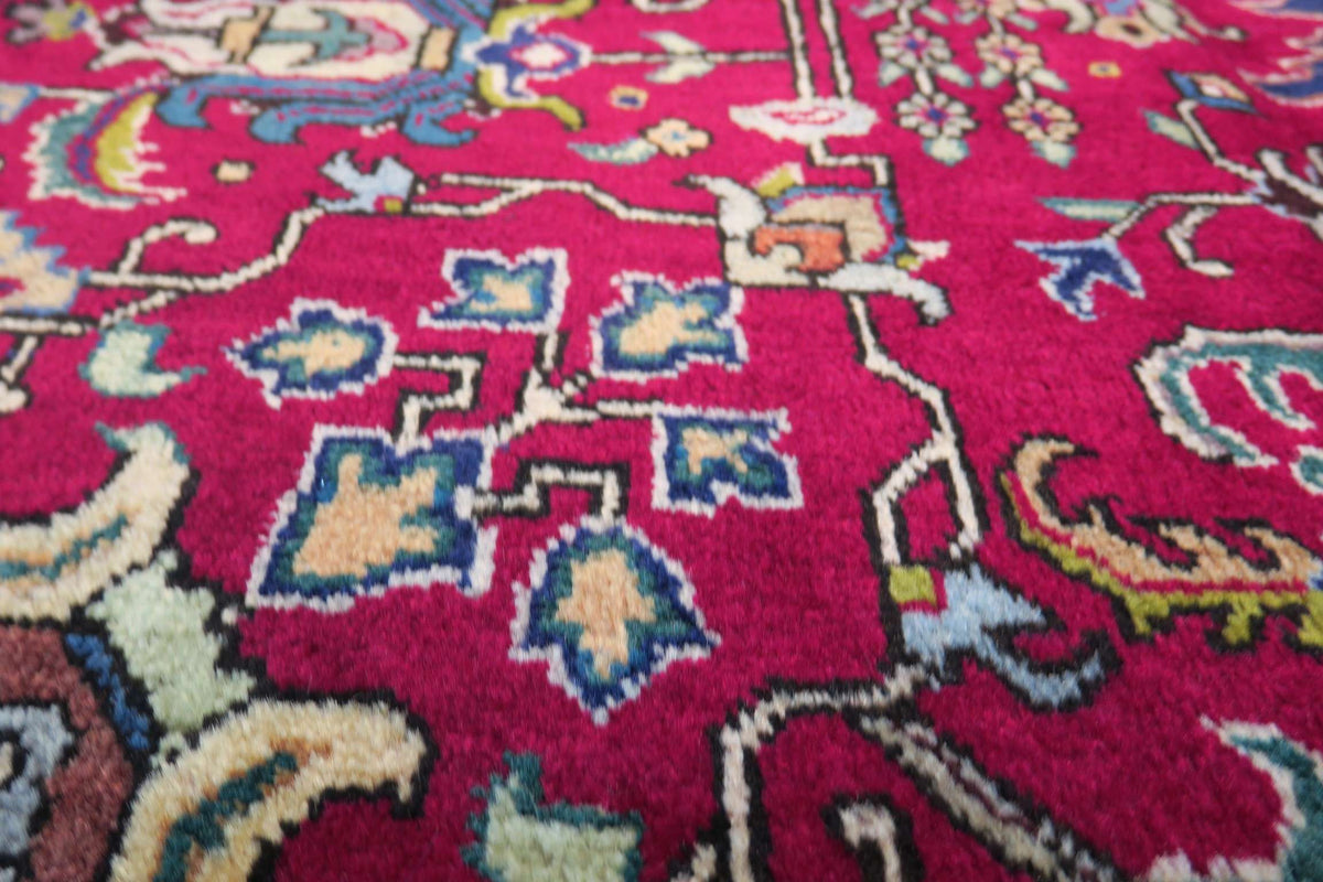 6' 5" x 10' 0" Persian Tabriz Rug image 1