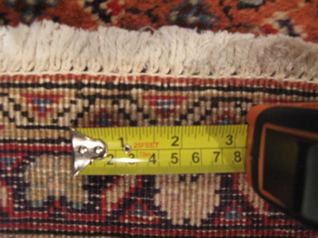 6' 4" x 9' 9" Persian Bijar Rug image 7