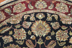 5' 3" x 5' 3" India Agra Round Rug image 2