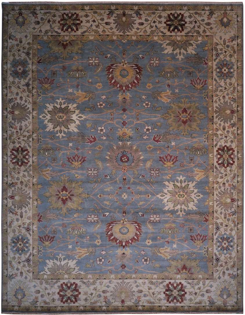 9' 1" x 11' 8" India Mahal Rug image 0