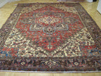 7' 9" x 10' 9" Persian Heriz Rug image 1