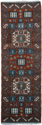 2' 0" x 6' 6" India Kazak Runner image 0
