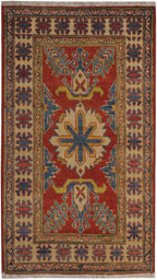 2' 6" x 4' 5" Pakistan Kazak Rug image 0
