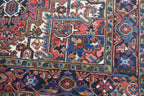 6' 6" x 9' 3" Persian Heriz Rug image 9