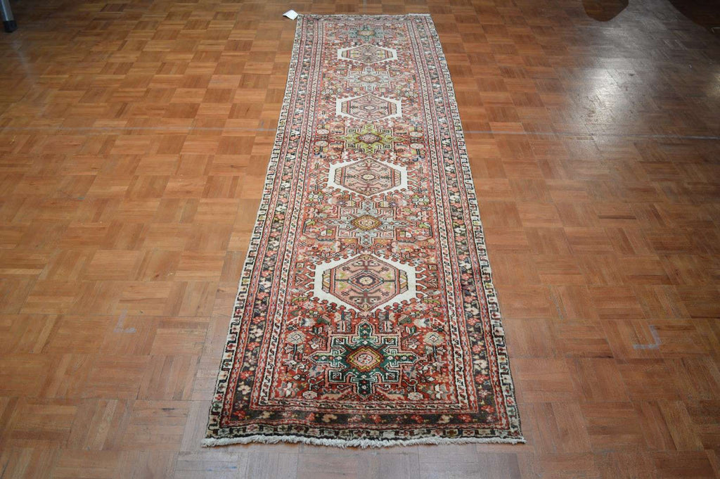 2' 8" x 9' 8" Persian Heriz Runner image 1