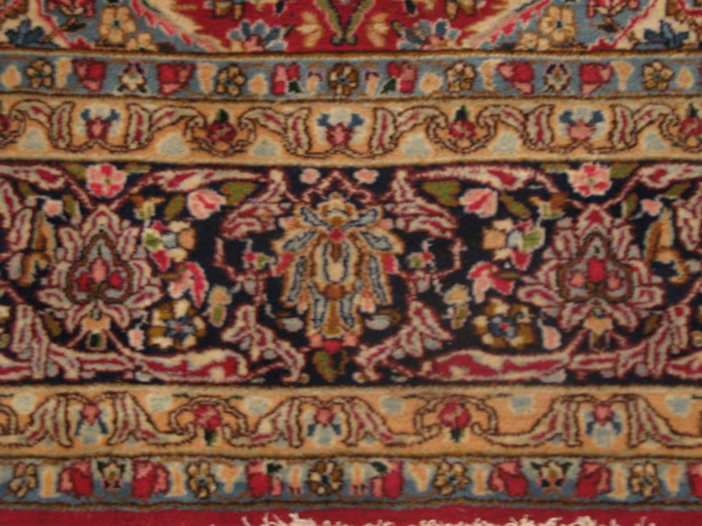 9' 2" x 11' 1" Persian Kerman Rug image 10