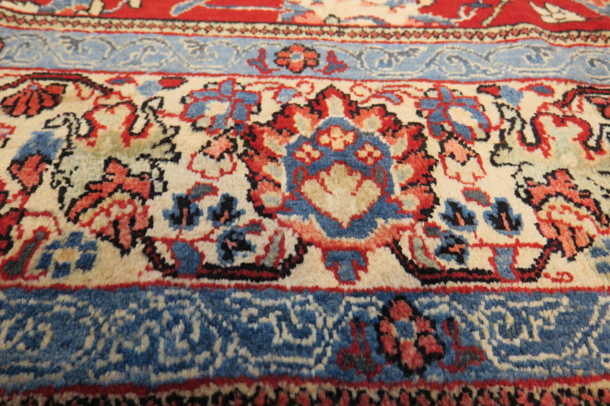 6' 8" x 10' 8" Persian Mahallat Rug image 1