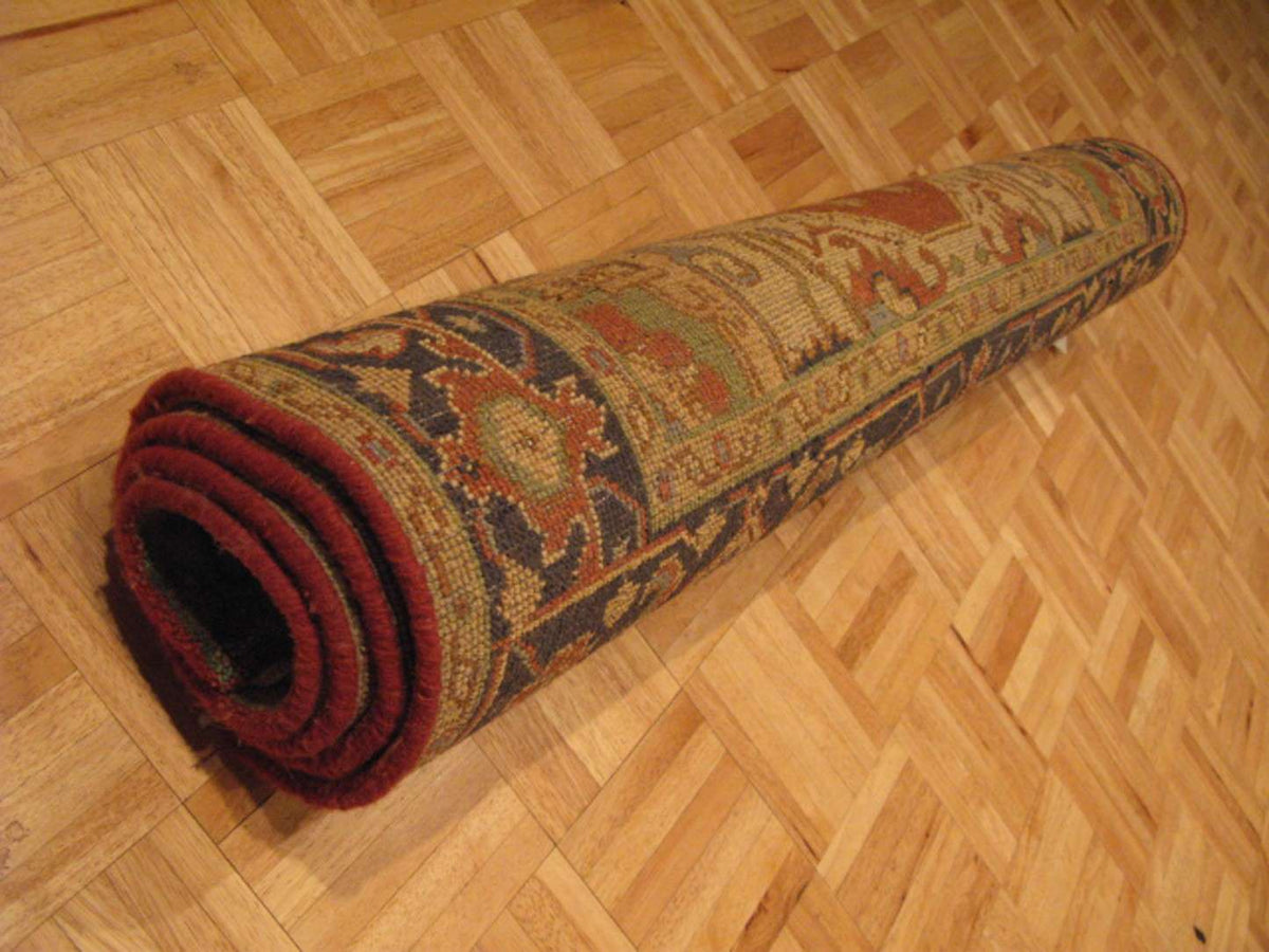 4' 0" x 6' 1" India Serapi Rug image 10