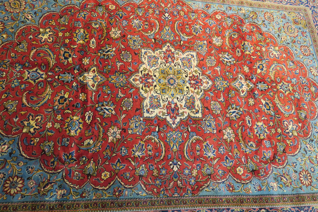 7' 3" x 10' 5" Persian Golpaygan Rug image 9