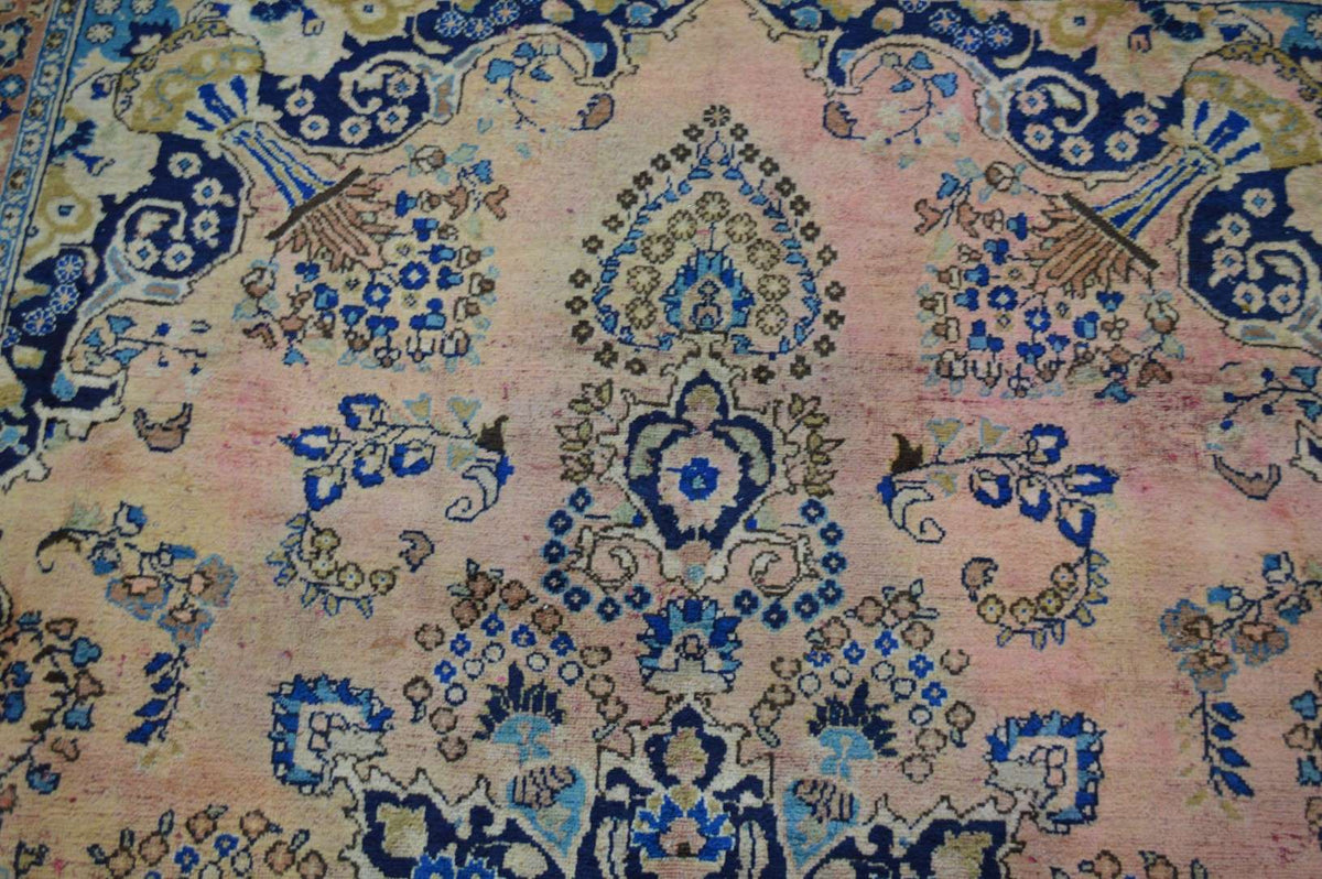 8' 0" x 11' 0" Persian Mashhad Rug image 3