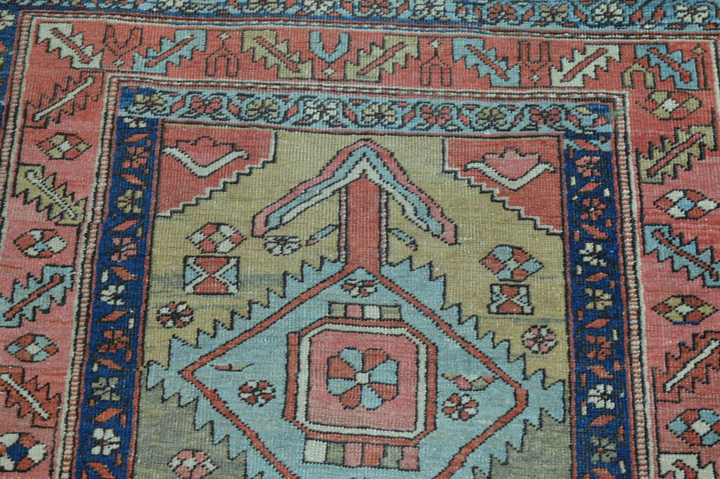 3' 3" x 12' 9" Persian Serapi Runner image 2