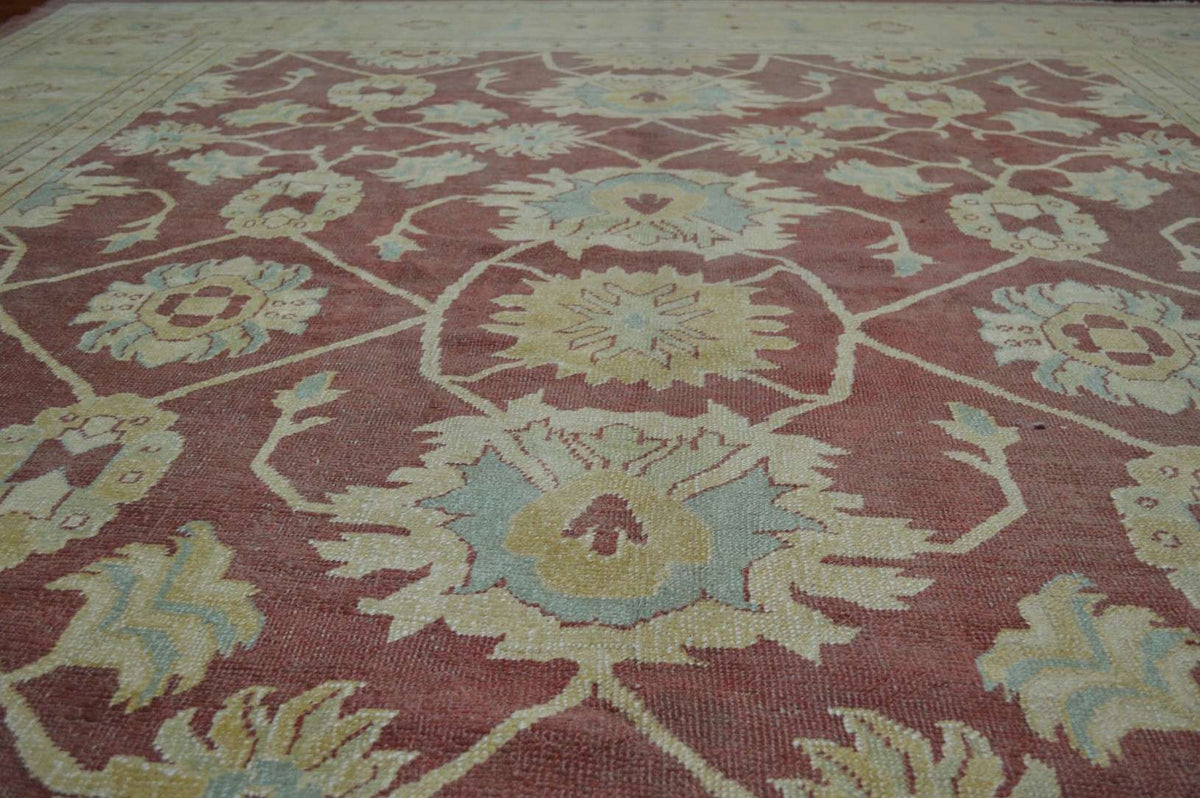 10' 1" x 13' 5" Turkish Oushak Rug image 4