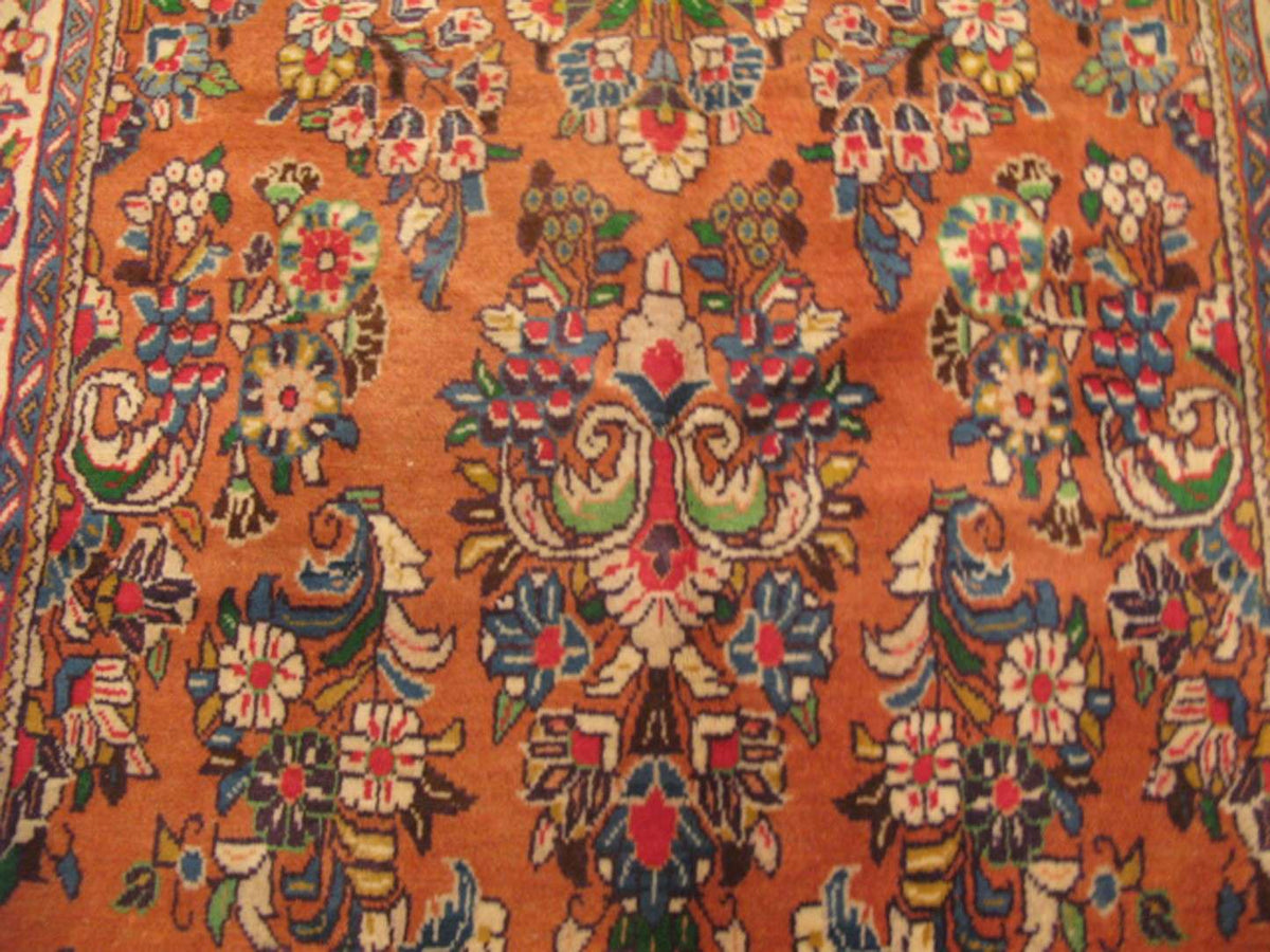 3' 6" x 11' 2" Persian Sarouk Runner image 5