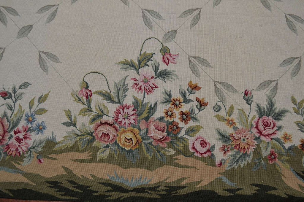 11' 7" x 16' 5" French Needlepoint Rug image 2