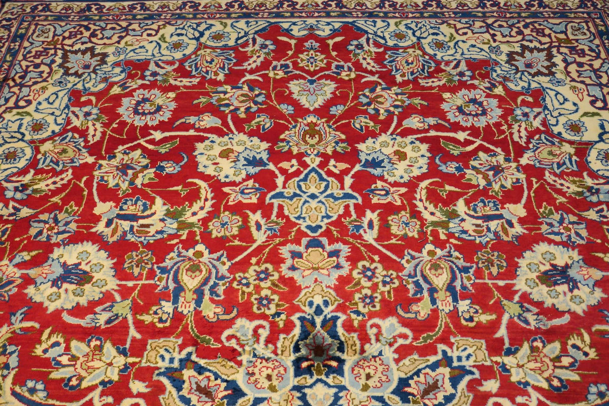 8' 7" x 12' 6" Persian Najafabad Rug image 5