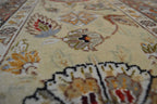 9' 8" x 9' 9" India Agra Rug image 7
