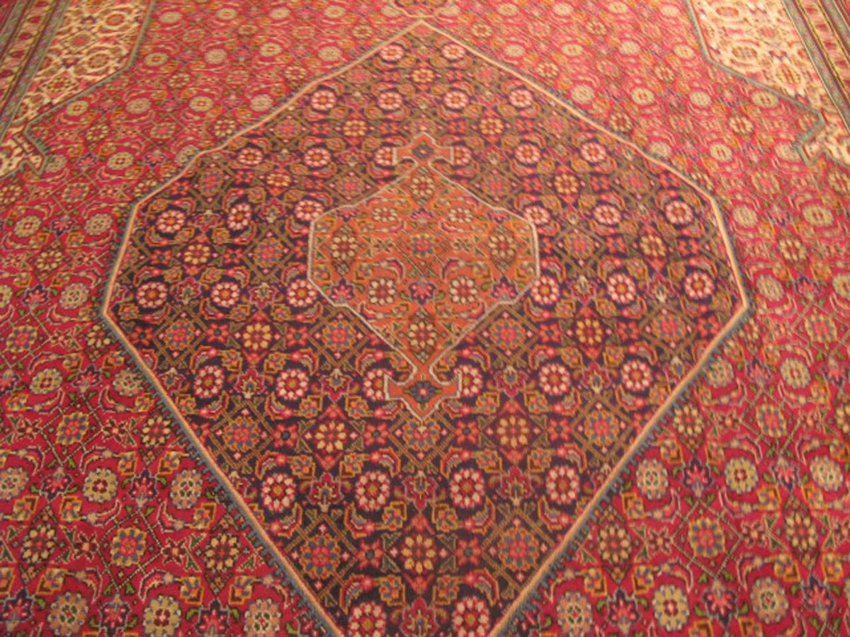 10' 1" x 16' 0" Persian Tabriz Rug image 2