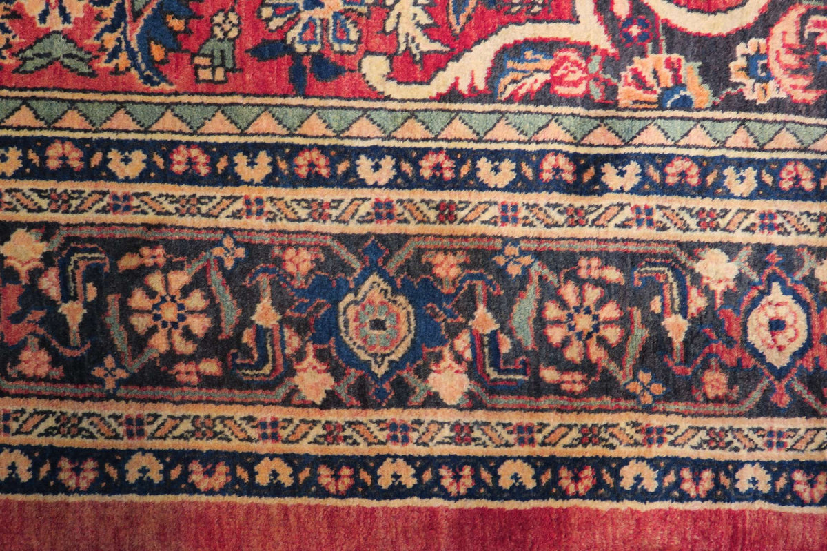 7' 1" x 9' 10" Persian Bijar Rug image 1