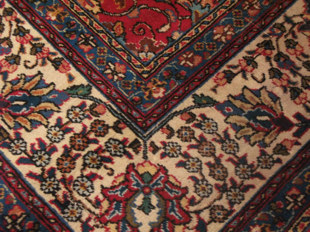 9' 5" x 15' 6" Persian Tabriz Rug image 10