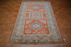 4' 3" x 7' 0" Pakistan Kazak Rug image 1