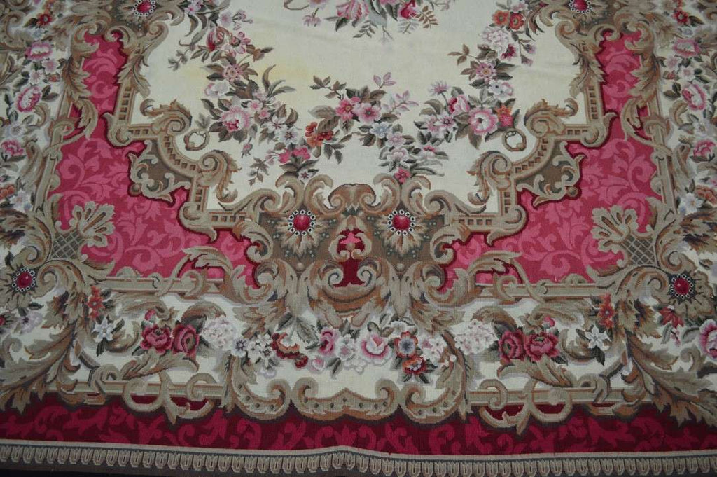 7' 7" x 9' 7" French Kilim Rug image 2