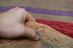 7' 3" x 7' 3" India Contemporary Round Rug image 11