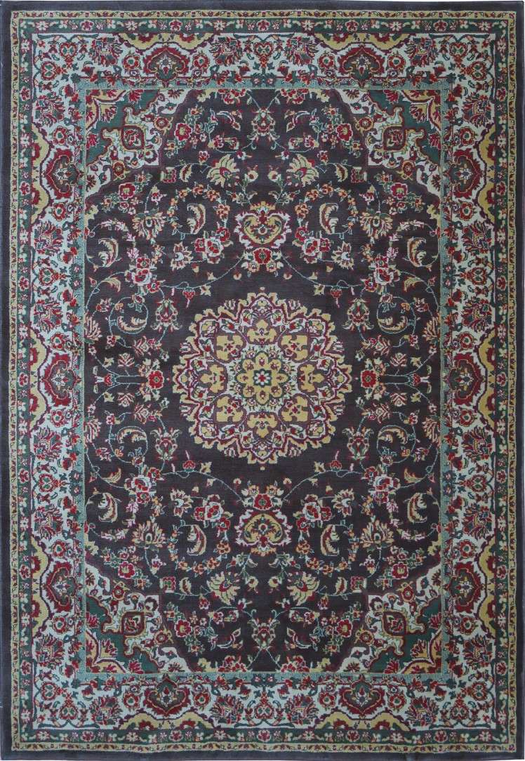 5' 3" x 7' 8" Persian Kashan Rug image 0