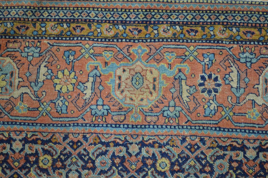 4' 4" x 6' 2" Vintage Tabriz Rug image 10