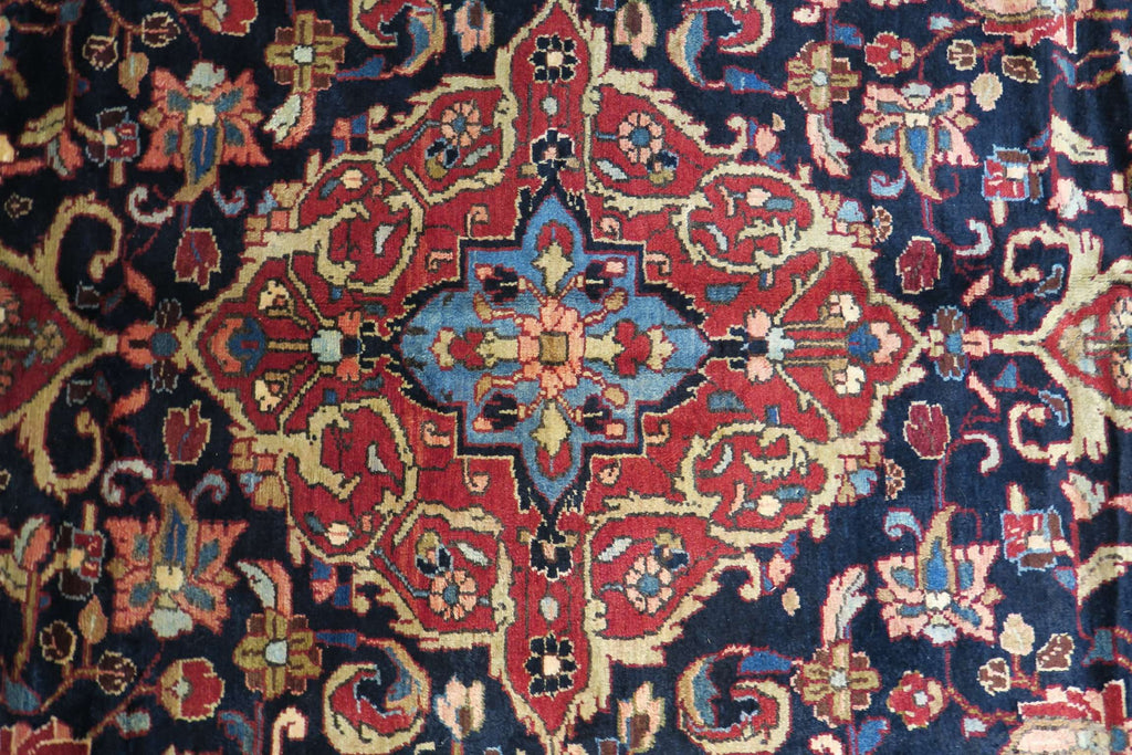 7' 5" x 10' 9" Persian Hamadan Rug image 0